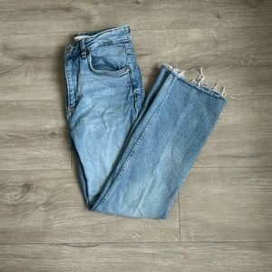 Zara Mini Flare Jeans